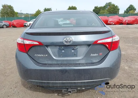 2015 Toyota Corolla S Plus из США, поврежденный, VIN 2T1BURHE8FC453119